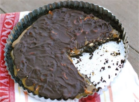 Chocolate Pretzel Tart