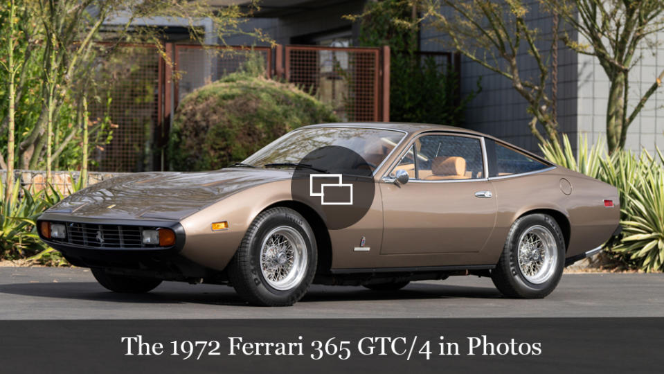 A 1972 Ferrari 365 GTC/4.