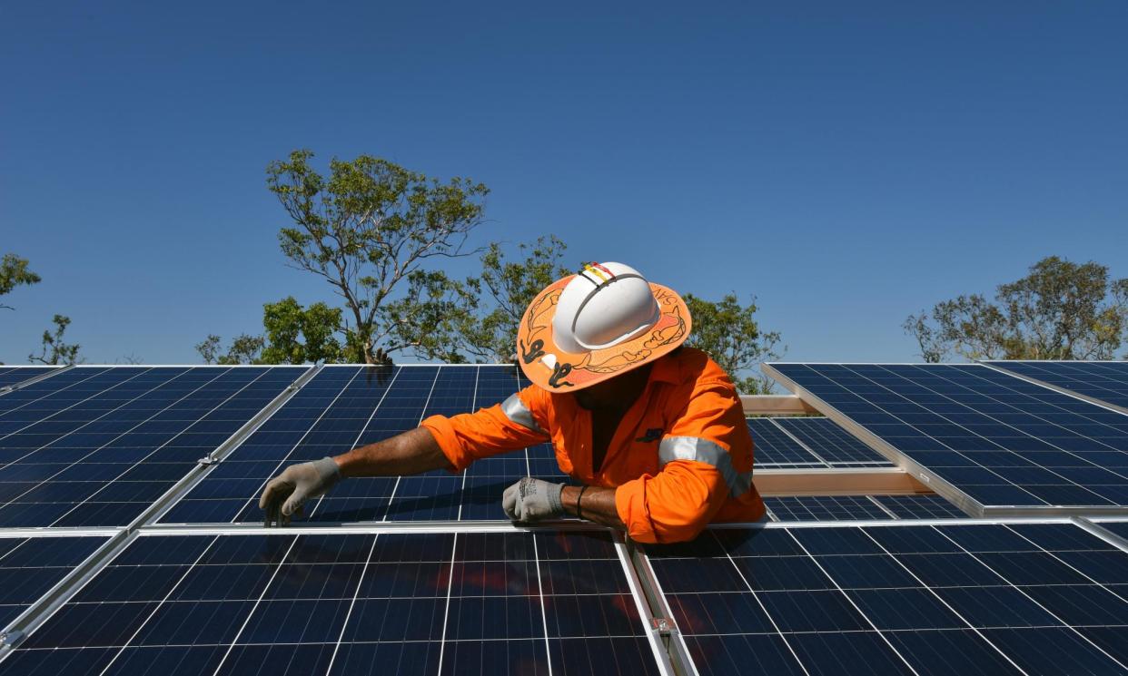 <span>Eco-improvements can range from low-cost, high-impact upgrades such as lighting, heating and ventilation to higher-value upgrades like rooftop solar.</span><span>Photograph: Lucy Hughes Jones/AAP</span>