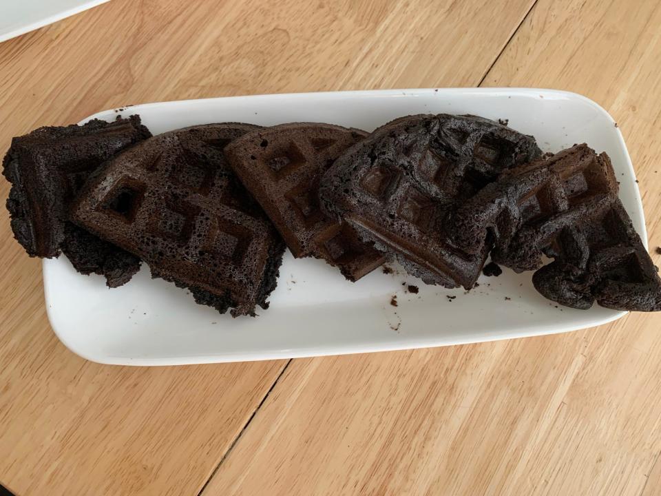 tiktok oreo waffle hack