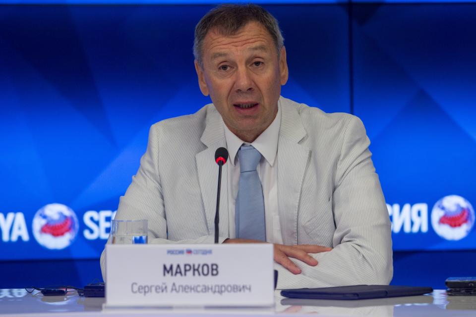 Sergei Markov made the extraordinary claims in an interview on BBC Radio 4's Today programme (file picure)