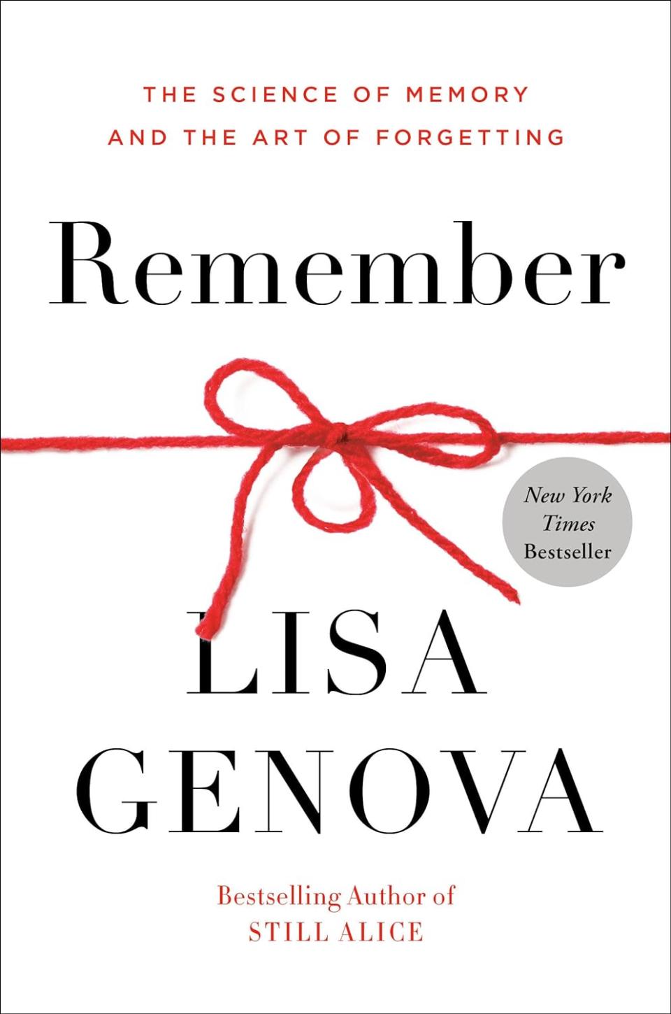 ‘Remember’ by Lisa Genova