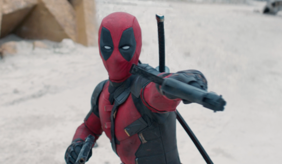 A screenshot from the first trailer for Deadpool & Wolverine. (Marvel Studios)