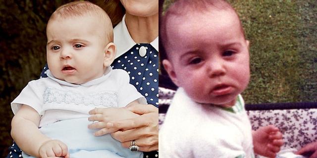 konstant bjerg lemmer Prince Louis Looks Just Like Baby Kate Middleton and We're Shook