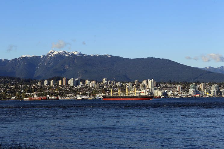 VANCOUVER, BC - JUNE 03: A scenic view of West Vancouver from Stanley Park photographed on June 3, 2011 in Vancouver, Britich Columbia, Canada. (Photo by Bruce Bennett/Getty Images)