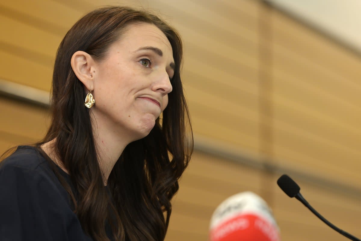 Prime Minister Jacinda Ardern will leave office on February 7  (Getty Images)