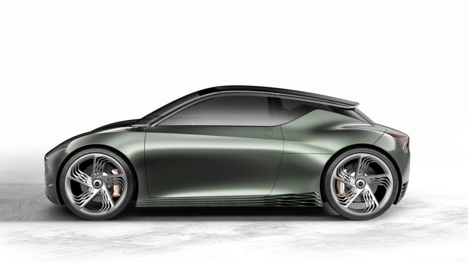 Photos of the Two-Seat Electric Genesis Mint Concept