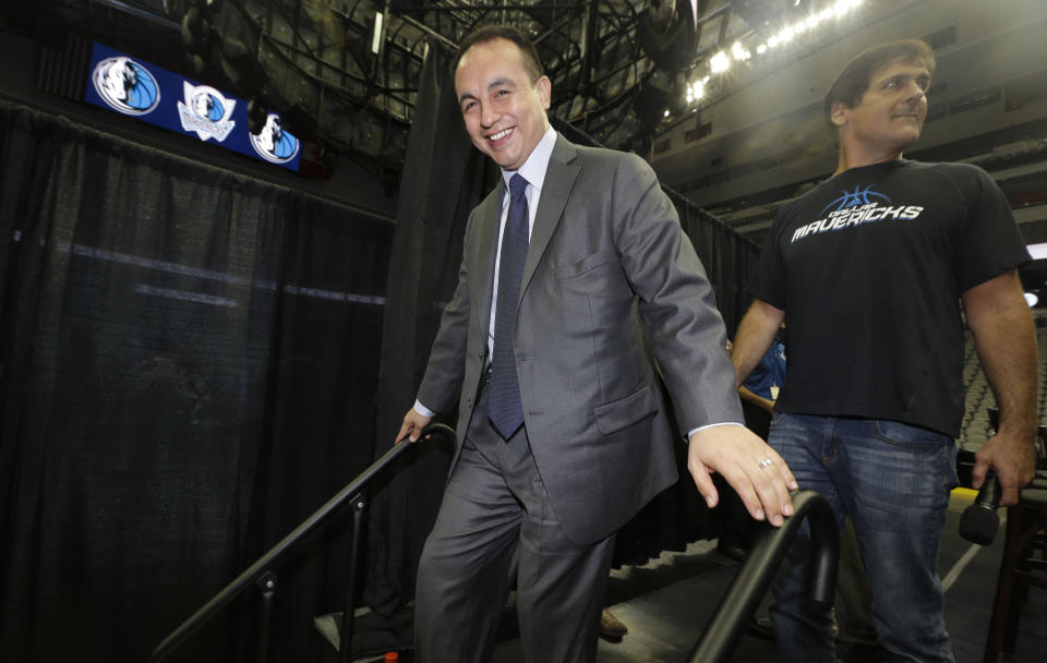 Gersson Rosas will run the Minnesota Timberwolves front office. (Getty)