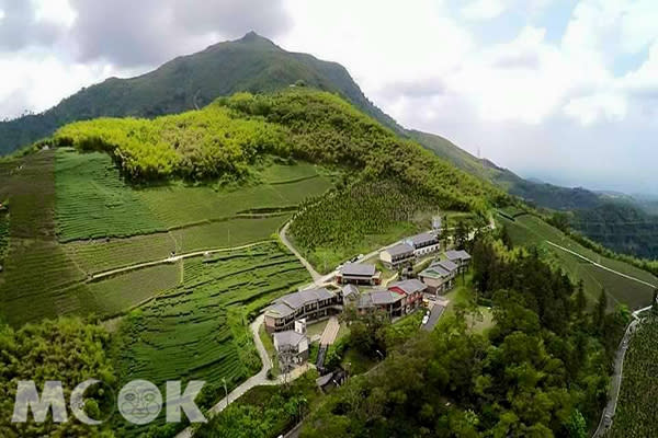 樟湖生態中小學，宛如台灣的形狀 (圖片提供／林永盛)