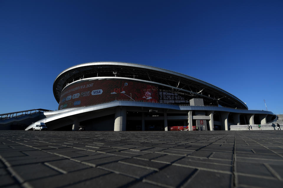 Die Kazan Arena war schon einer der Schauplätze des Confed Cups 2017.