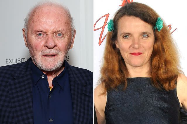 <p>Getty(2)</p> Anthony Hopkins and Abigail Hopkins