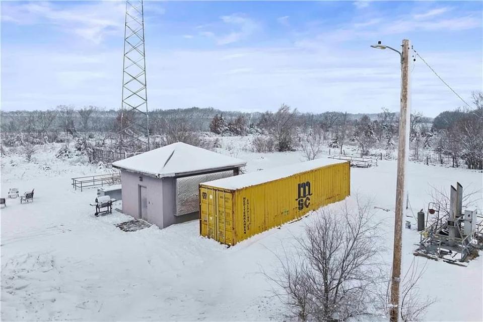 Exterior view of bunker entrance. <em>Zillow</em>