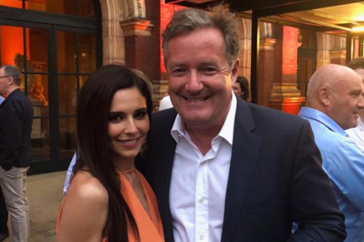 'Cringeworthy': Cheryl told Piers Morgan she didn't like her split statement: Twitter/ Piers Morgan