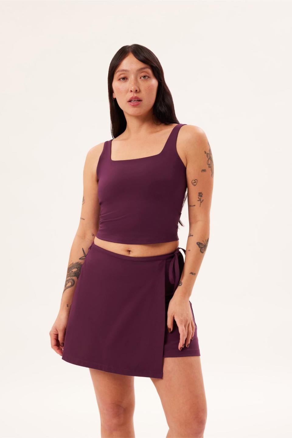 Plum Tommy Tank