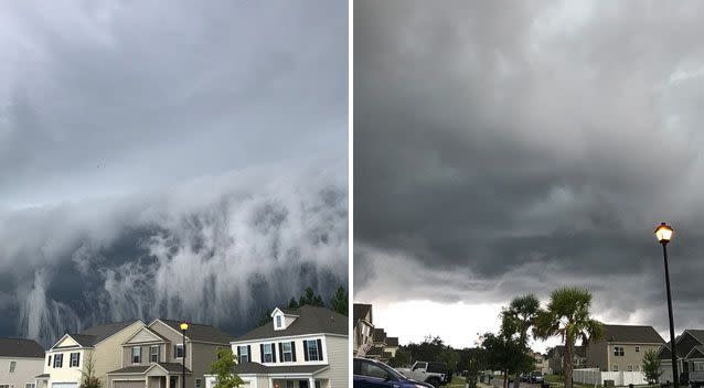 A Georgia resident posted video and pics of 'the end of the world'. Source: Instagram/ Johanna Hood