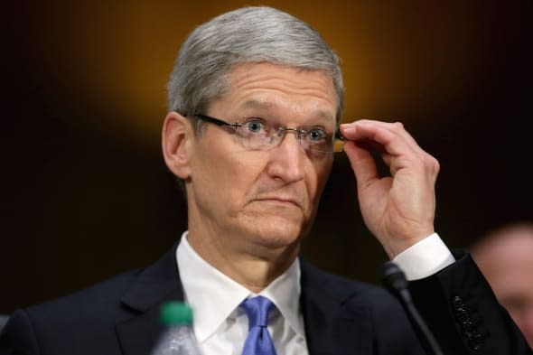 Apple CEO Tim Cook Testifies At Senate Hearing On U.S. Tax Code
