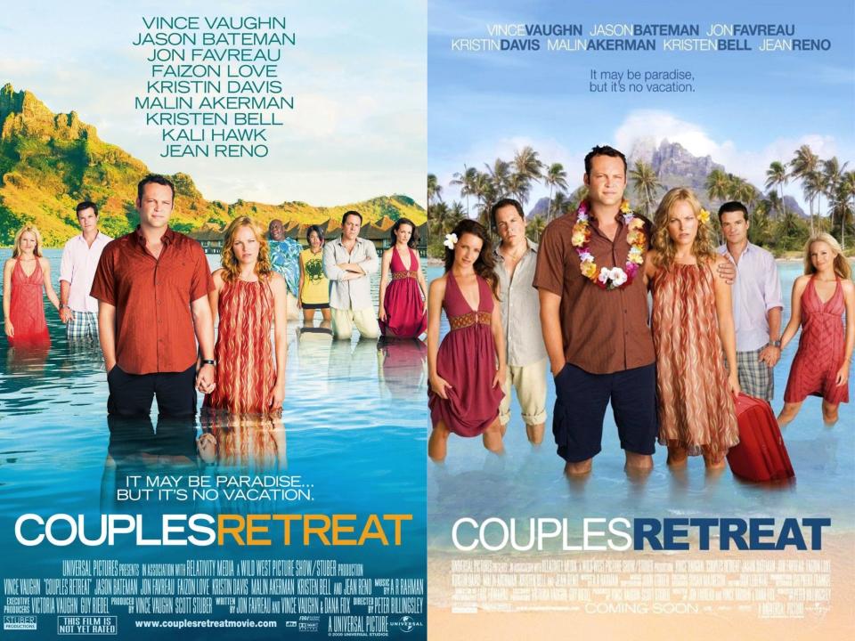 <p>A comparison of the two versions of the poster</p>Universal Pictures