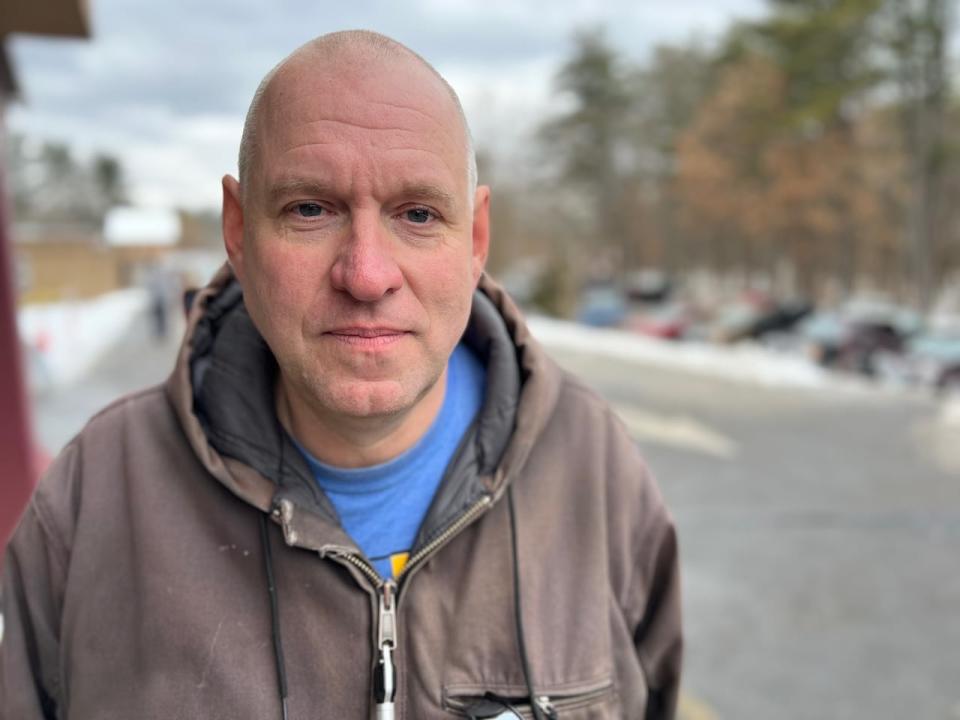 Paul Sturtevant of Goffstown, N.H., says it took him a while to warm up to Trump. He was a Ted Cruz supporter in 2016, but became a Trump fan early in his presidency. He voted for Trump in Tuesday's New Hampshire primary.