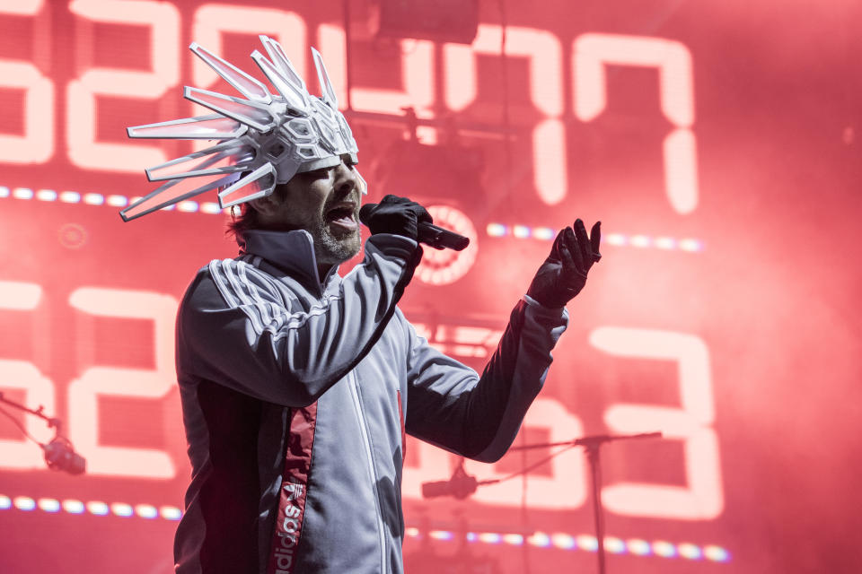 Jamiroquai performs at Boardmasters 2017