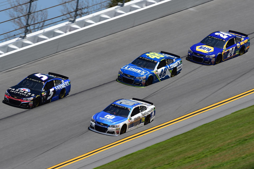 Chase Elliott (24) ended up being the most productive Hendrick driver in 2017. (Getty)