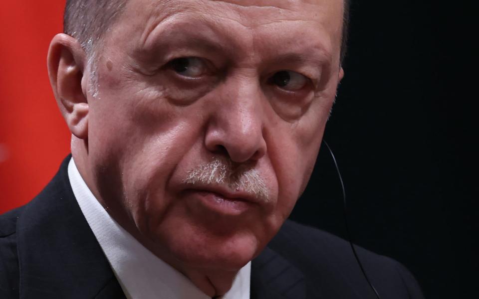 Prezydent Turcji Recep Tayyip Erdogan – ADEM ALTAN/AFP za pośrednictwem Getty Images