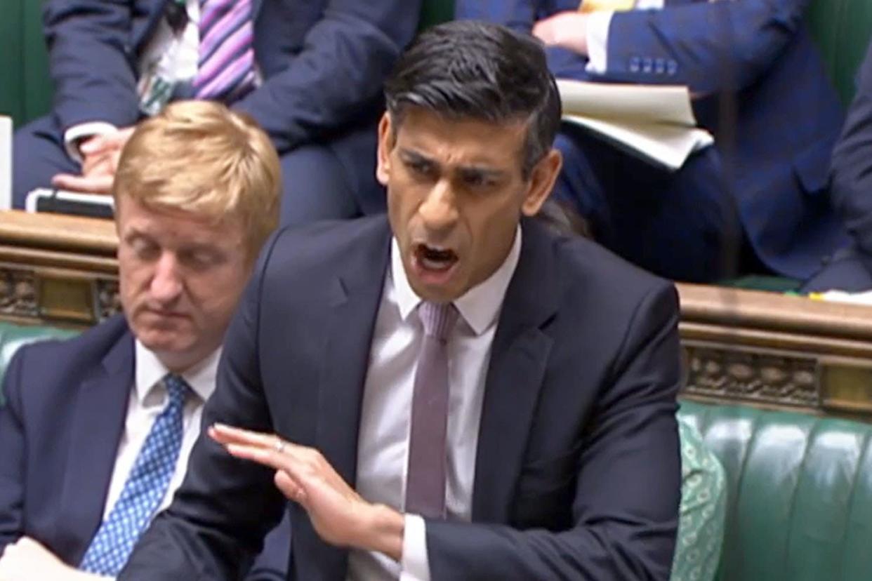 Rishi Sunak faced questioned from Sir Keir Starmer in the House of Commons (House of Commons/UK Parliament/PA) (PA Wire)