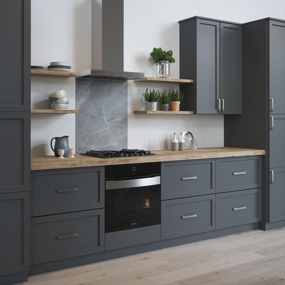 <p>A sleek, sophisticated medium-to-dark grey marble effect, perfect for contemporary spaces. House Beautiful Pietra splashback in Grey (600mm x 750mm), £175.</p><p><a class="link " href="https://www.splashback.co.uk/shop/designer-splashbacks/house-beautiful/house-beautiful-pietra-grey-splashback/" rel="nofollow noopener" target="_blank" data-ylk="slk:BUY NOW;elm:context_link;itc:0;sec:content-canvas">BUY NOW</a><strong><br><br>------</strong></p><p><strong>Like this article? <a href="https://hearst.emsecure.net/optiext/cr.aspx?ID=DR9UY9ko5HvLAHeexA2ngSL3t49WvQXSjQZAAXe9gg0Rhtz8pxOWix3TXd_WRbE3fnbQEBkC%2BEWZDx" rel="nofollow noopener" target="_blank" data-ylk="slk:Sign up to our newsletter;elm:context_link;itc:0;sec:content-canvas" class="link ">Sign up to our newsletter</a> to get more articles like this delivered straight to your inbox.</strong></p><p><a class="link " href="https://hearst.emsecure.net/optiext/cr.aspx?ID=DR9UY9ko5HvLAHeexA2ngSL3t49WvQXSjQZAAXe9gg0Rhtz8pxOWix3TXd_WRbE3fnbQEBkC%2BEWZDx" rel="nofollow noopener" target="_blank" data-ylk="slk:SIGN UP;elm:context_link;itc:0;sec:content-canvas">SIGN UP</a> </p><p>In need of some positivity or not able to make it to the shops? <a href="https://go.redirectingat.com?id=127X1599956&url=https%3A%2F%2Fwww.hearstmagazines.co.uk%2Fhb%2Fhouse-beautiful-magazine-subscription-website&sref=https%3A%2F%2Fwww.housebeautiful.com%2Fuk%2Fhouse-beautiful-collections%2Fg34526670%2Fkitchen-glass-splashbacks-range%2F" rel="nofollow noopener" target="_blank" data-ylk="slk:Subscribe to House Beautiful magazine today;elm:context_link;itc:0;sec:content-canvas" class="link ">Subscribe to House Beautiful magazine today</a> and get each issue delivered directly to your door. </p>