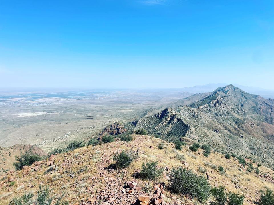 North Peak in Franklin Mountains State Park.