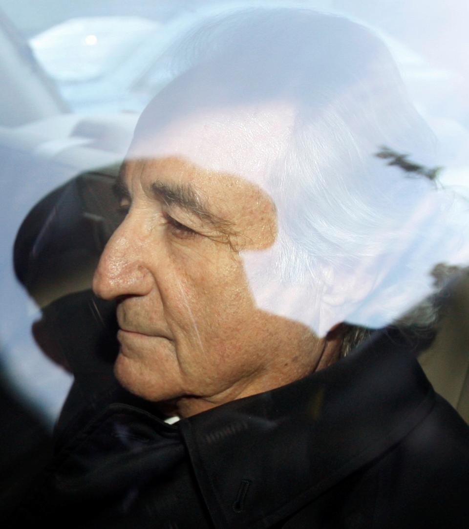 FILE - In this Jan. 5, 2009 file photo, Bernard Madoff leaves U.S. District Court after a bail hearing in New York. A judge has ruled that owners of the New York Mets owe up to $83 million to the trustee recovering money for Bernard Madoff investors. Federal Judge Jed Rakoff in Manhattan ruled Monday, March 5, 2012, that there will still be a trial on whether additional money is owed. But he expressed doubt that the Mets would owe more. (AP Photo/Kathy Willens, File)