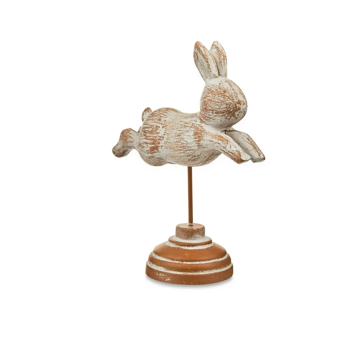 <p><a href="https://go.redirectingat.com?id=74968X1596630&url=https%3A%2F%2Fwww.walmart.com%2Fip%2FEaster-Leaping-Bunny-Tabletop-Decor-7-in-by-Way-To-Celebrate%2F5026970664%3Fathbdg%3DL1102&sref=https%3A%2F%2Fwww.countryliving.com%2Fhome-design%2Fdecorating-ideas%2Fg46870660%2Fwalmart-easter-decorations%2F" rel="nofollow noopener" target="_blank" data-ylk="slk:Shop Now;elm:context_link;itc:0;sec:content-canvas" class="link ">Shop Now</a></p><p>Leaping Bunny Tabletop Decor</p><p>Walmart</p><p>$5.98</p>