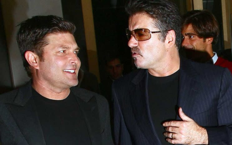 Kenny Goss and George Michael (Getty Images)