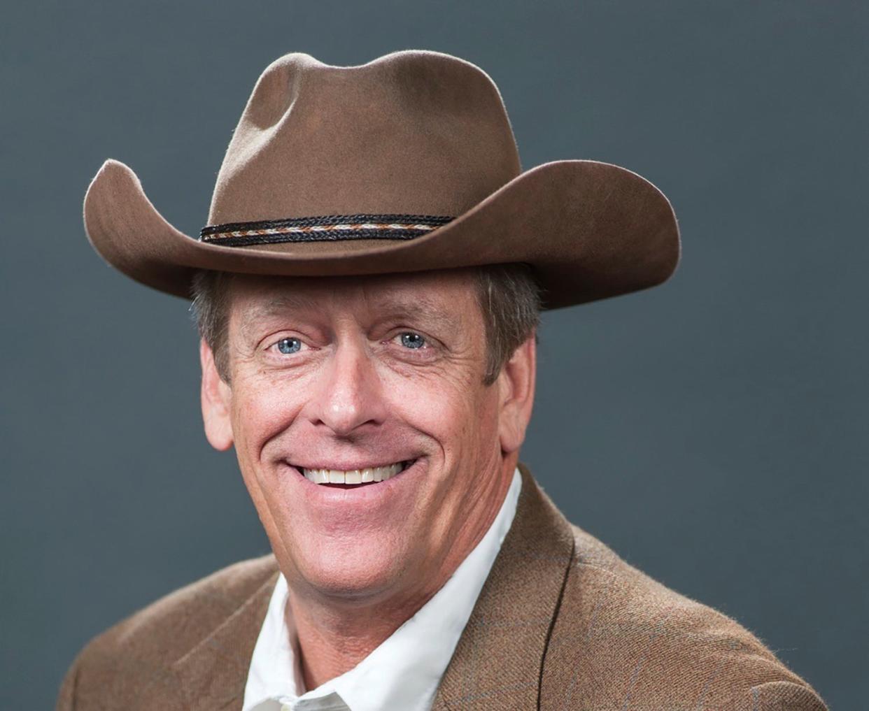 This photo provided by restaurant chain Texas Roadhouse shows company founder and CEO Kent Taylor. Taylor has died, according to the family and company on Sunday, March 21, 2021.  (Ron Bath/Texas Roadhouse via AP) (AP)