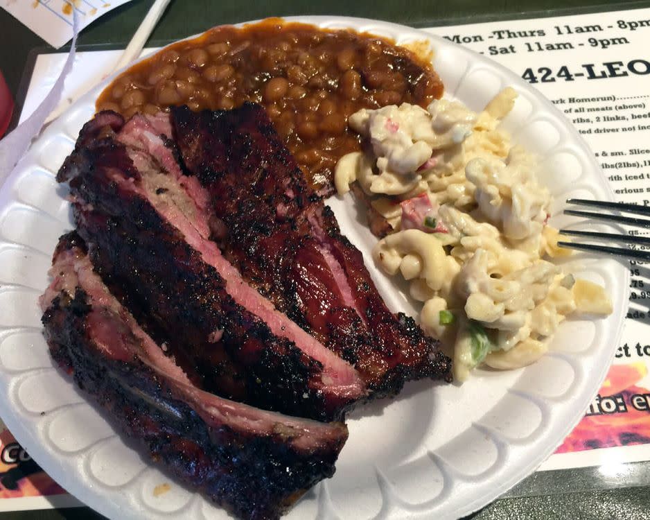 Leo's Barbeque in Oklahoma City, Oklahoma