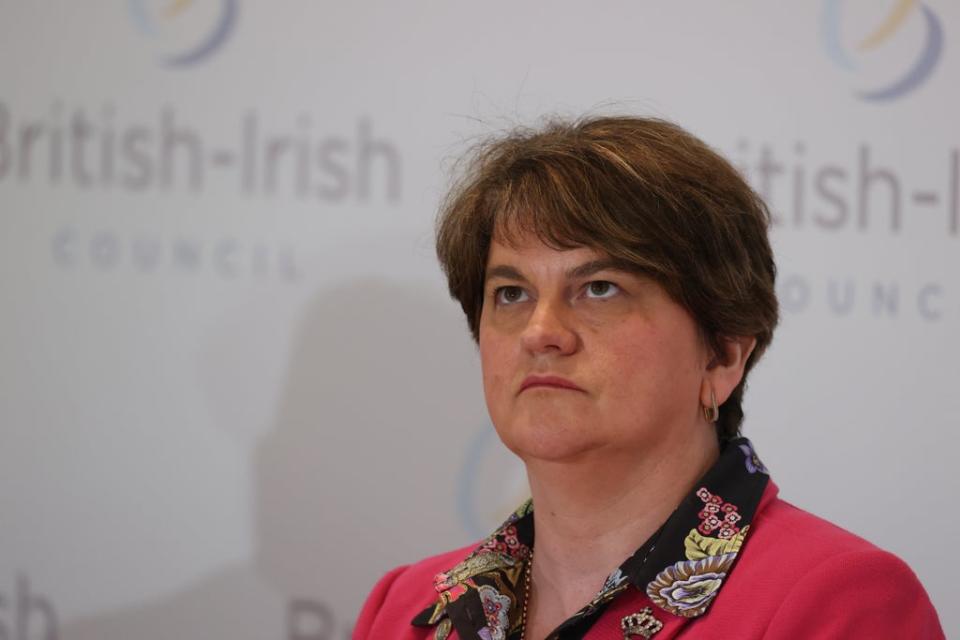 Former DUP leader Arlene Foster (Liam McBurney/PA) (PA Wire)