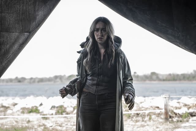 <p>Seth F. Johnson/AMC</p> Alycia Debnam-Carey as Alicia Clark on 'Fear the Walking Dead' series finale