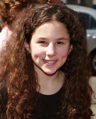 Hallie Kate Eisenberg at the New York premiere of Miramax's Ella Enchanted