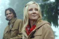 <p>Heche enjoyed a return to the small screen in 2006 on ABC's <i>Men in Trees, </i>starring as a relationship coach from N.Y.C. who finds herself in small-town Alaska, surrounded by men. "It's somebody who thinks she has it all and then has the rug pulled out from under her," Heche told PEOPLE in 20016. "Been there, done that! When I read the script, it was instantly like, 'Wow! This I know how to do.' "</p>