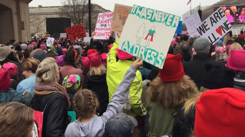 Windsor marchers head home after Women's March on Washington