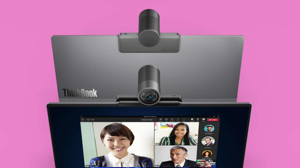  An image of the Lenovo Magic Bay Studio webcam. 