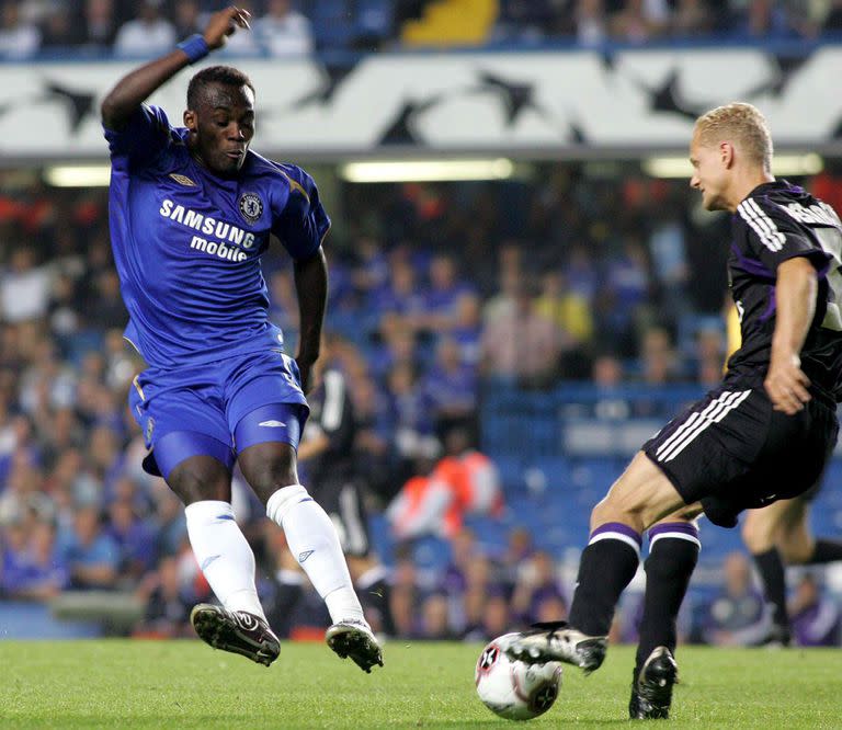 Essien, en su época en Chelsea, la mejor de su carrera en Europa; ganó dos Premier League y una Champions