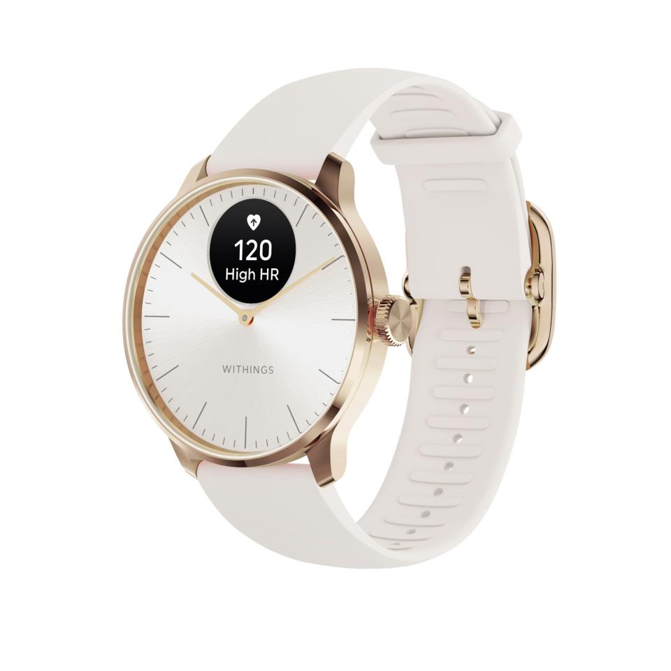 <p><a href="https://shop.womenshealthmag.com/withings-scanwatch-light-daily-health-hybrid-smartwatch-37mm-sand-1708696831606-2124/p" rel="nofollow noopener" target="_blank" data-ylk="slk:Shop Now;elm:context_link;itc:0;sec:content-canvas" class="link ">Shop Now</a></p><p>ScanWatch Light - 37mm</p><p>womenshealthmag.com</p><p>$249.95</p>