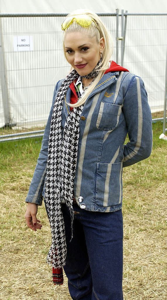 Gwen Stefani at Glastonbury, 2002