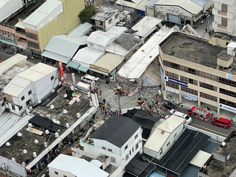 Quake in Yuli, Hualien