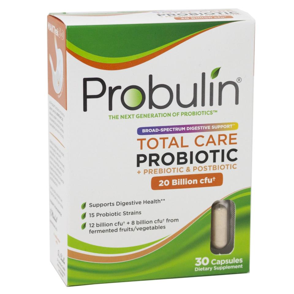 5) Probulin Total Care Probiotic - 30 Capsules