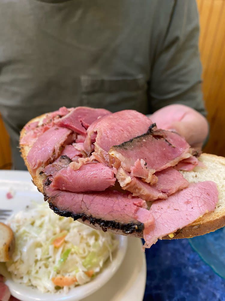 Harold’s New York Deli Pastrami Sandwich