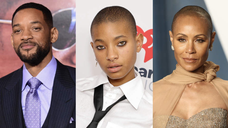 Will Smith, Willow Smith, Jada Pinkett Smith