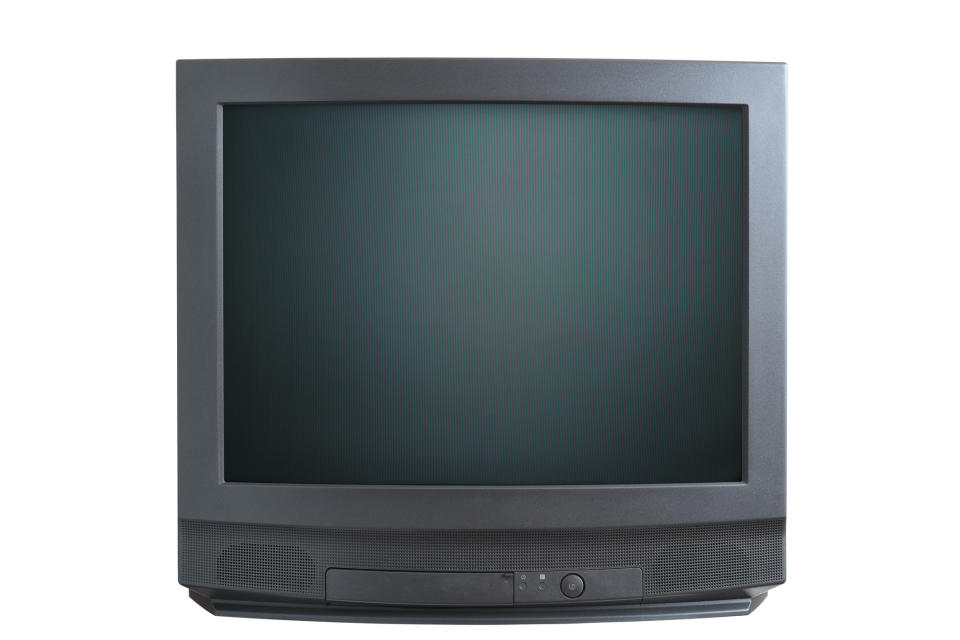 An older TV