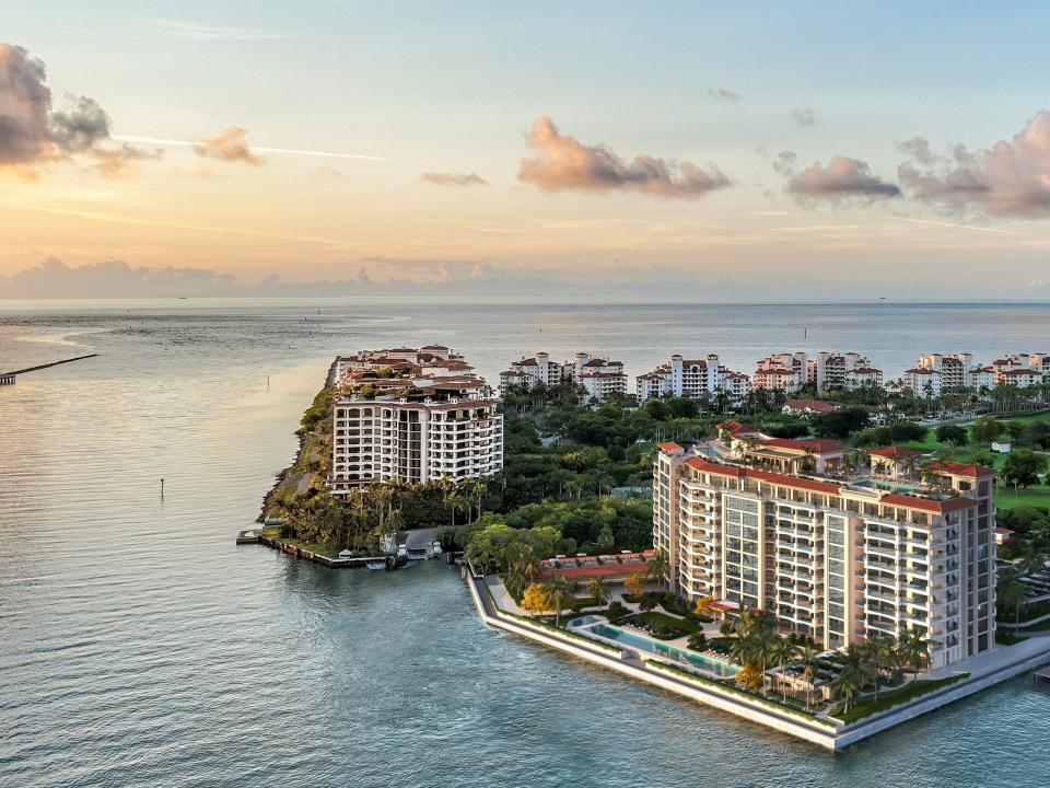 Related Group launched sales on what will be Miami's most exclusive condominium project ever. The 10-story, 50-unit property will be located on Fisher Island (a historic private island with ties to the Vanderbilts among others) and is expected to generate more than $1.2B in sales - that's roughly $24M per unit. The tower's crowning jewel is a $90M penthouse (15Ksq.ft), Miami's most expensive condo listing ever, as well as a $55M Ground-floor villa with half-acre backyard. The project also includes 55K sqft of amenities and a mega yacht slip.