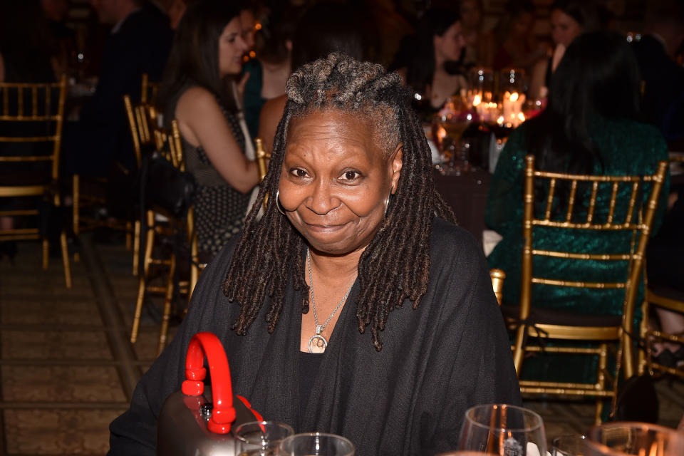 Closeup of Whoopi Goldberg