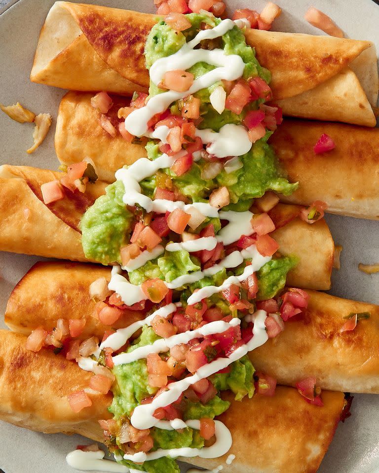 55) Chicken Flautas